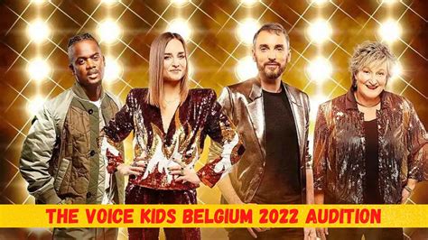 the voice kids belgique 2022